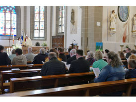 Dankgottesdienst der Kommunionkinder (Foto: Karl-Franz Thiede)